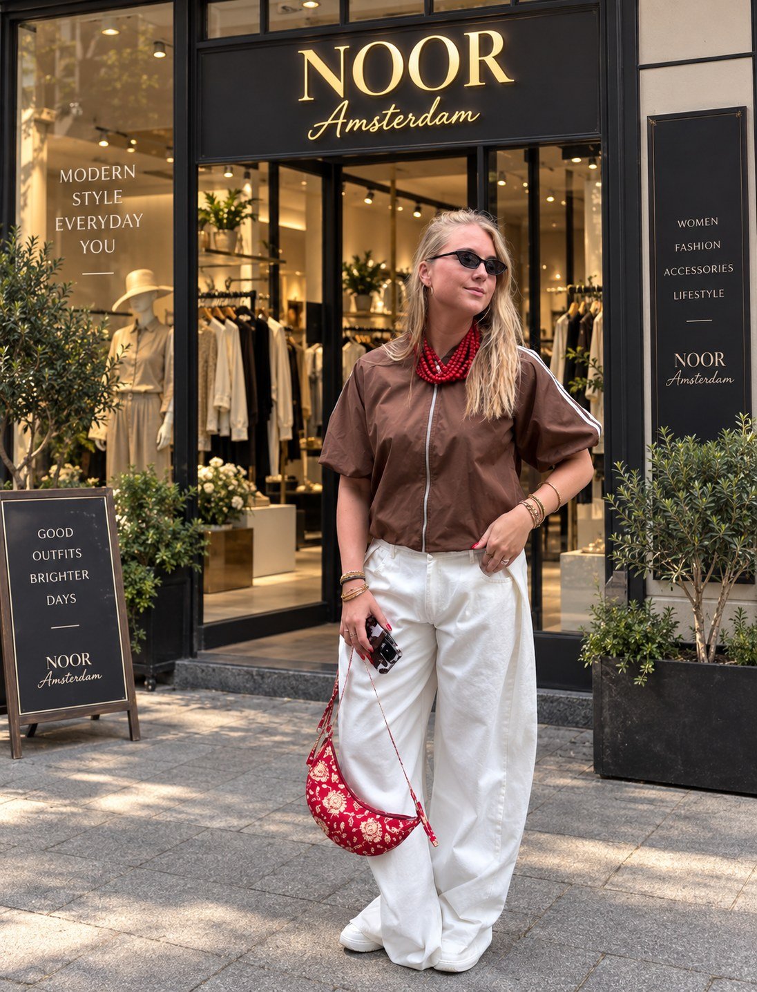 NOOR Amsterdam boutique look